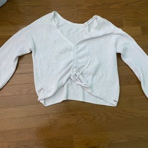 Ruched Sweater